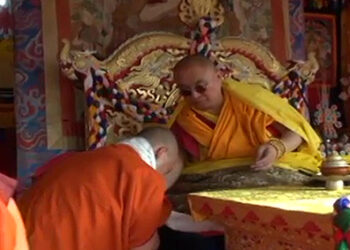 His Holiness appoints new Lam for Sinphu Goenpa