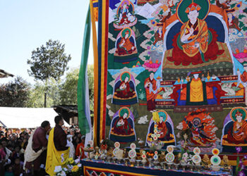 His Majesty graces Takar Kuchoe