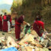 Monks of Dodedhrak clean up Kuensel Phodrang