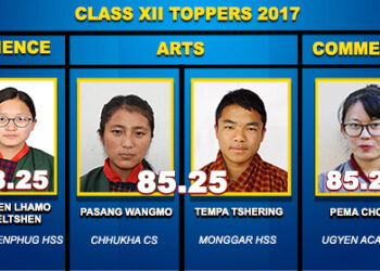 Class XII results out, topper from Yangchenphug HSS