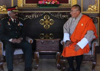 DANTAK Chief pays farewell call on Prime Minister Tshering Tobgay