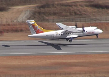 Drukair’s grounded ATR resumes operating domestic flights