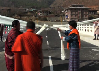 Paachhu Bridge becomes trafficable much to the relief of residents in Paro