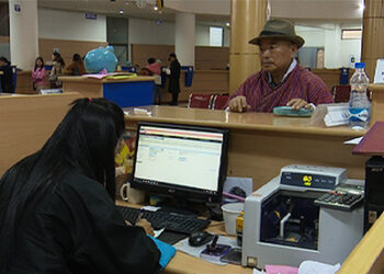 Clients at BoB’s Senior Citizen Priority Counters swell