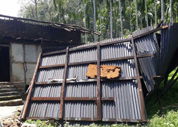 Windstorm knocks roofs off 13 houses in Samdrup Jongkhar