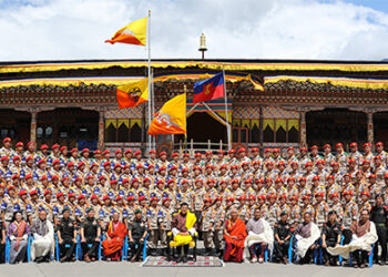 His Majesty grants an audience to participants of 10th LTP for scouts