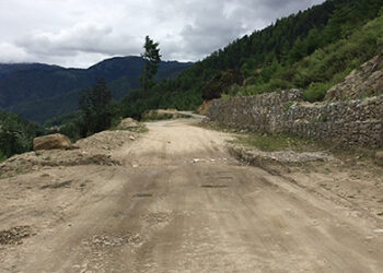 Haa-Samtse highway blacktopping works to be complete by this year