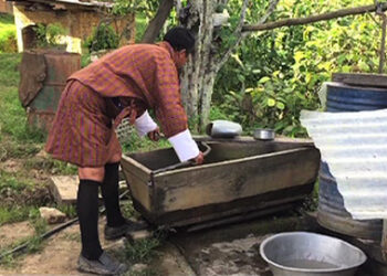 Every drop counts in water scarce Dompola village of Punakha