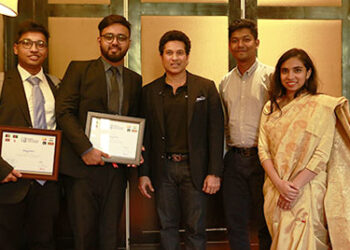 UNICEF ambassador, cricket legend Sachin Tendulkar awards prizes at WASH challenge