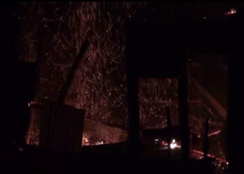 Fire destroys house in Zhemgang