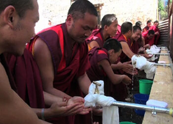Global Handwashing Day targets monastic schools