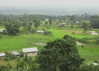Rice fields lie fallow as water shortage worsens in Langchenphu