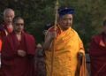 Central Monastic Body leaves for winter residence in Punakha