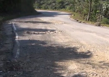 Nganglam-Panbang highway in need of repair