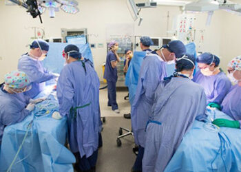 Conjoined twins separated