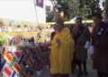 His Holiness consecrates chorten in Samdrup Jongkhar