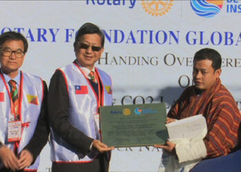 Rotary Club donates health equipment worth over Nu 10 M