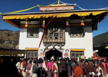 Dhondrup Choeling Lhakhang in Dhur restored