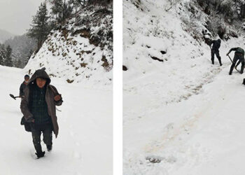 Snowfall brings traffic along some passes to a standstill