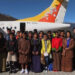 Students in Bangkok on a trip sponsored by Drukair