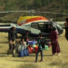 Lunaps use chopper service to escape severe cold