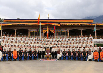 His Majesty grants audience to 33rd batch of De-Suups