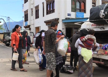 Waste management in Thimphu town