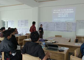 Health officials in Tsirang attend PEN interventions protocol training