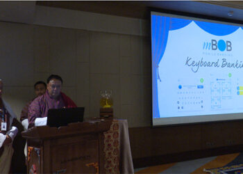 Dzongkha language option available in BoB’s major digital platforms
