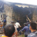 House partially damaged in Pekchurung, Monggar.