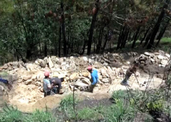 Water shortage in Kharza_Lephu chiwog after forest fire destroys water pipes