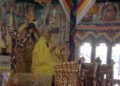 His Holiness presides over moenlam chenmo in Tsirang