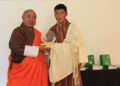 Gasa Rangzhin Sanam Dhetshen receives the best organic farmers’ award