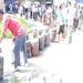 Crowding for LPG cylinders in Gelegphu