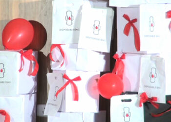 Free sanitary pads for girls in remote schools