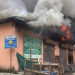 A sawmill in Phuentshogling lost to fire