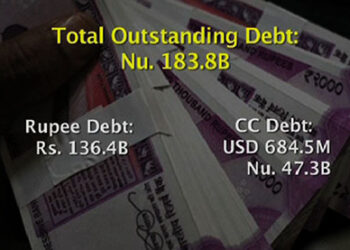 Bhutan’s Debt to GDP ratio increased to 111%