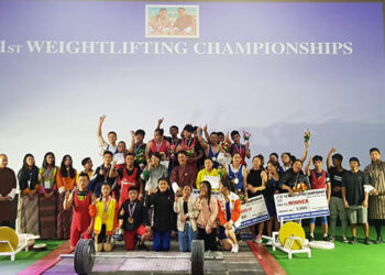 First-ever weightlifting championship held in Thimphu