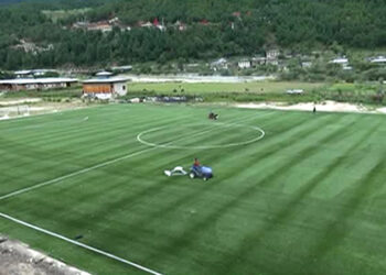 Bumthang’s first artificial turf football ground ready
