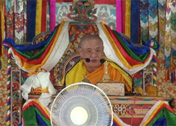 Haa moenlam chenmo ends with Sangay Menlha wang