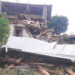 Landslide destroys three-storey house in Chaskhar