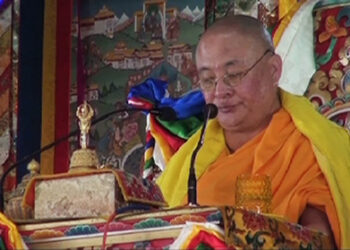 HH Je Khenpo presides over annual Haa Moenlam Chenmo