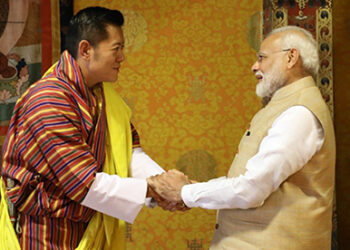 His Majesty The King grants audience to Indian PM