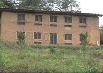 Unused zero-energy cold storage in Dagapela in need of maintenance