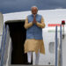 Indian PM arrives in the country