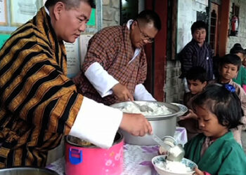 Jangsa Pry. children- all smiles