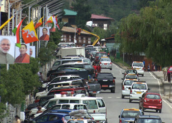 Traffic information during Indian PM visit