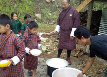 Feeding programme started in some schools in Trongsa