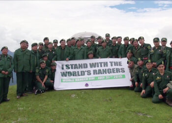 Celebrating the Rangers