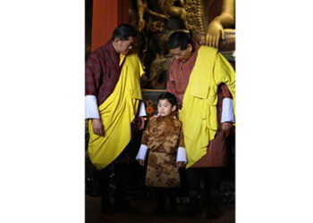 His Majesty Graces Consecration of Druk Wangditse Lhakhang